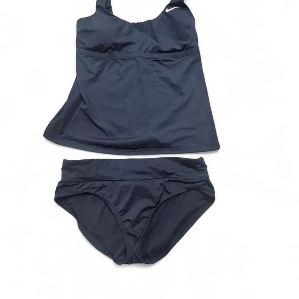 Nike Women's Navy and Blue Bikinis-and-tankini-sets
